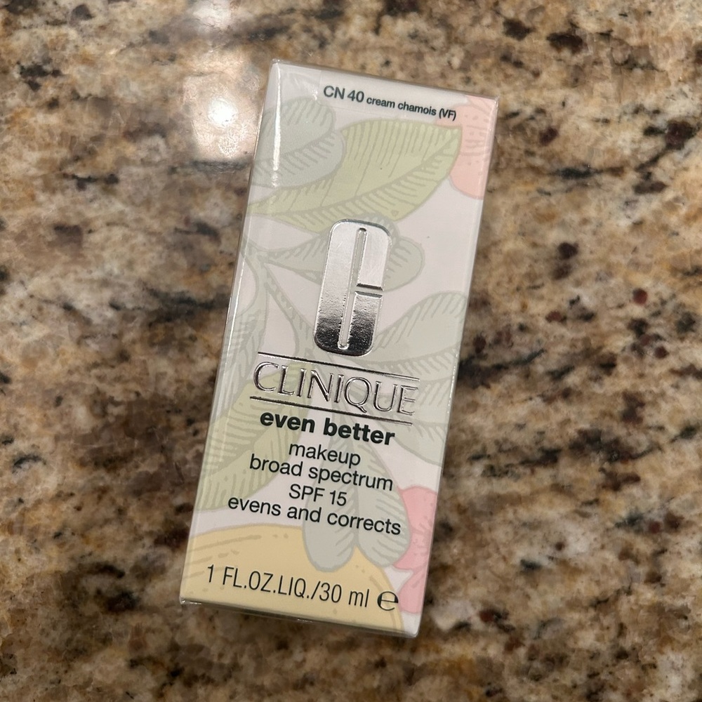 Clinique even better foundation shade cream chamois